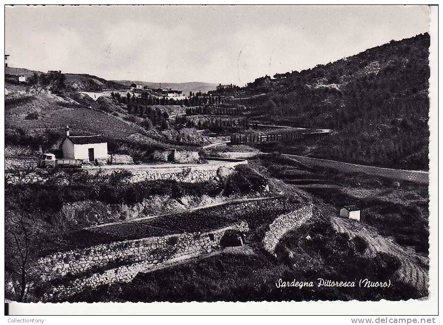 Nuoro - Sardegna Pittoresca - Formato Grande -  Viaggiata 1956 - Nuoro