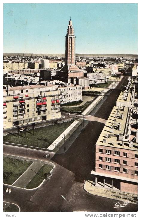 24766    Francia,   Le  Havre (S.-M.),  Boulevard  Francois-I Er,  Eglise  Saint-Joseph,  VGSB  1959 - Unclassified