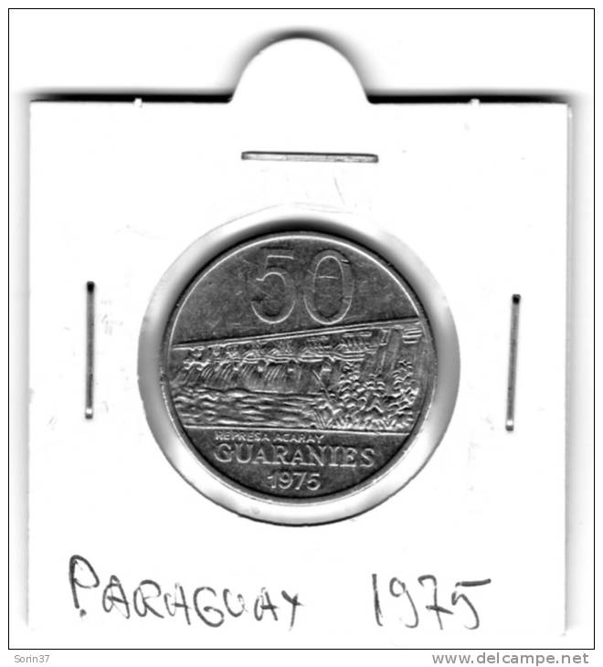 Moneda De Paraguay  Año 1975    Circulada - Paraguay