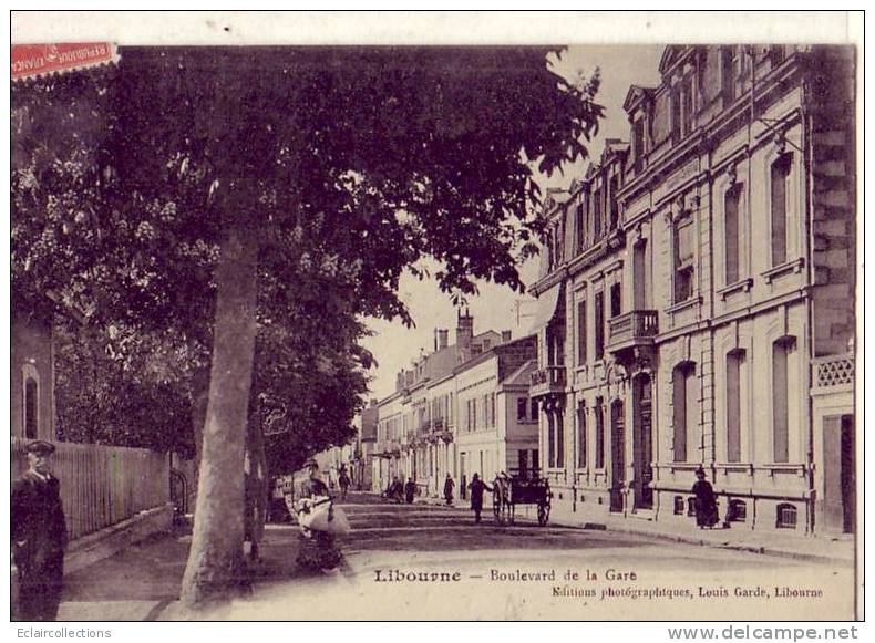 Libourne         Beau  Lot  De 18 Cartes  (  Voir Scan ) - Libourne