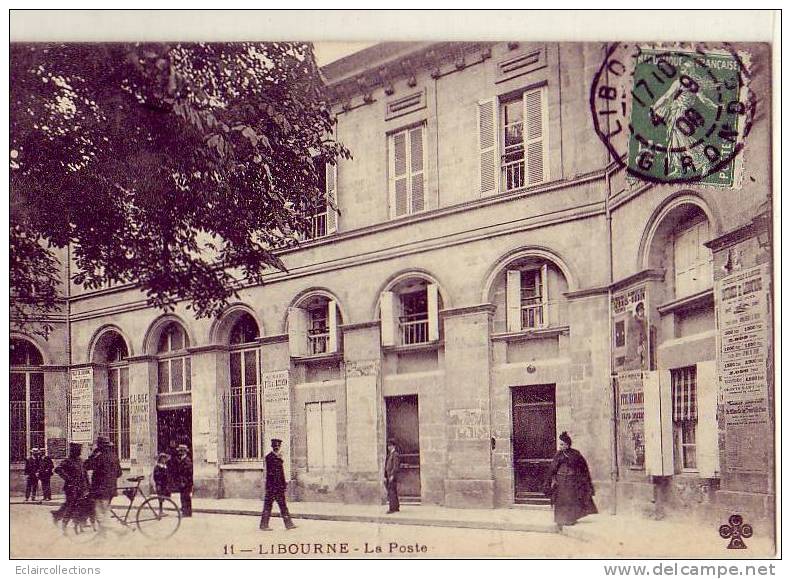 Libourne         Beau  lot  de 18 cartes  (  voir scan )