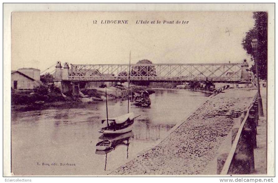 Libourne         Beau  lot  de 18 cartes  (  voir scan )