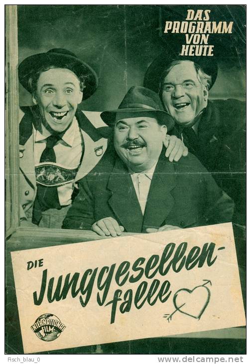 DPVH 159 "Die Junggesellenfalle" 1953 Oskar Sima Maria Andergast Fritz Böttger - Zeitschriften