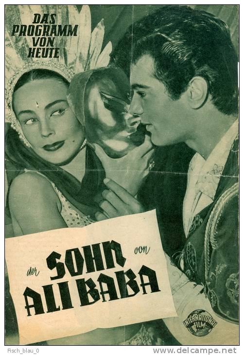 DPVH 161 Der Sohn Von Ali Baba 1953 Son Of Tony Curtis Piper Laurie Kurt Neumann - Magazines