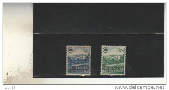 COLIS POSTAUX N° Y VERT  8 Valeurs - Mint/Hinged