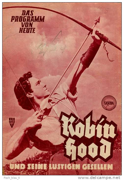 DPVH 182 Robin Hood Und Seine Lustigen Gesellen 1953 Story Of And His Merrie Men - Revistas