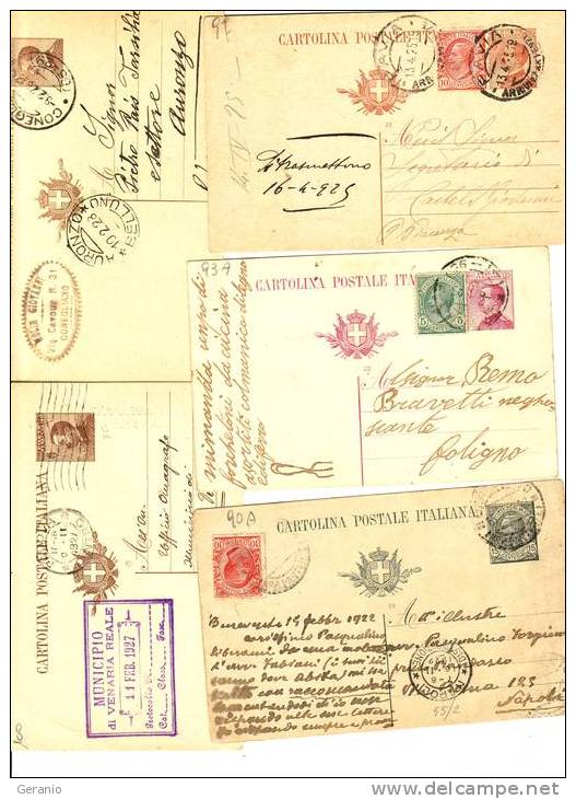 10 INTERI POSTALI VIAGGIATI - Stamped Stationery