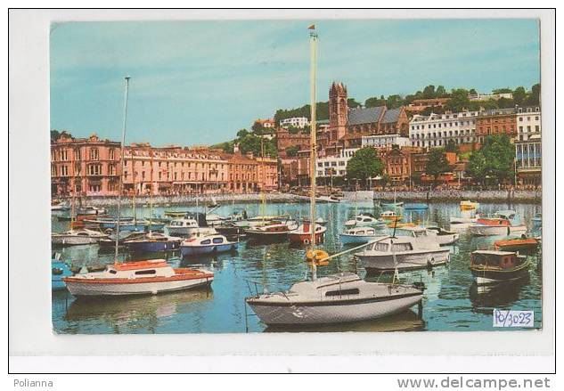 PO3023# REGNO UNITO - TORQUAY - THE HARBOUR  VG 1977 - Torquay