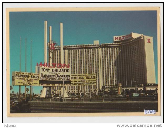 PO3042# LAS VEGAS - HILTON HOTEL - TONY ORLANDO - RAINBOW DANCERS  VG 1987 - Las Vegas