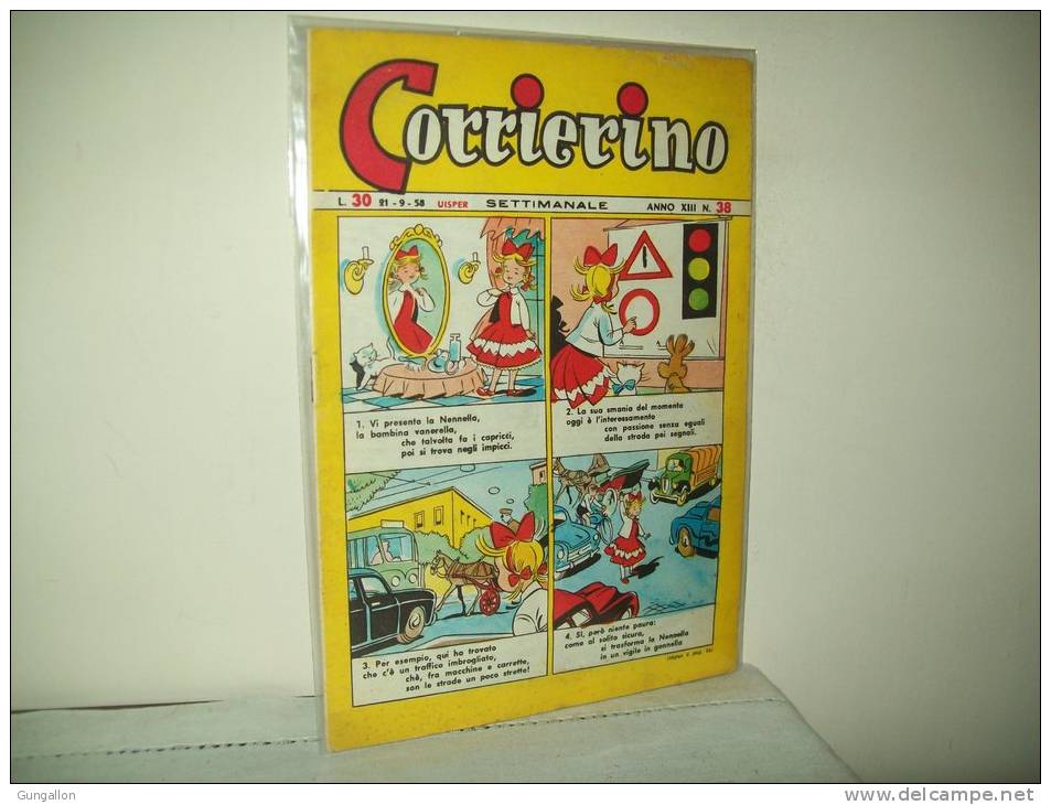 Corrierino (Garzanti 1958) N. 38 - Umoristici