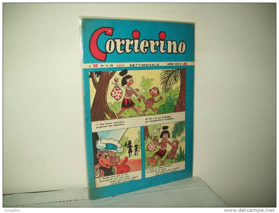 Corrierino (Garzanti 1958) N. 48 - Humoristiques