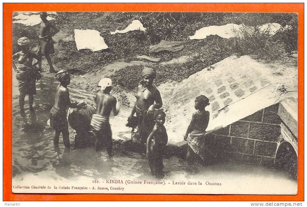 KINDIA -  Lavoir Dans La Ouaoua - Niger