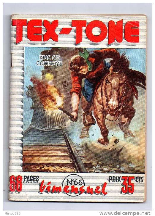 TEX TONE N°66 BIMENSUEL IMPERIA JANVIER 1960 - Autres & Non Classés