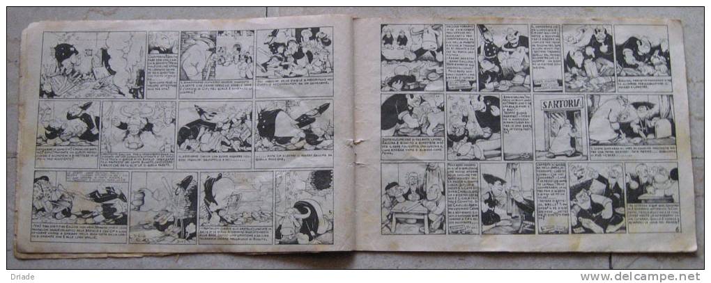 LIBRETTO FUMETTI GLI ALBI DEL VIITORIOSO SERIE PIPPO CIP L´ARCIPOLIZZIOTTO ILLUSTRATORE JACOVITTI ANNO 1949 - Altri & Non Classificati