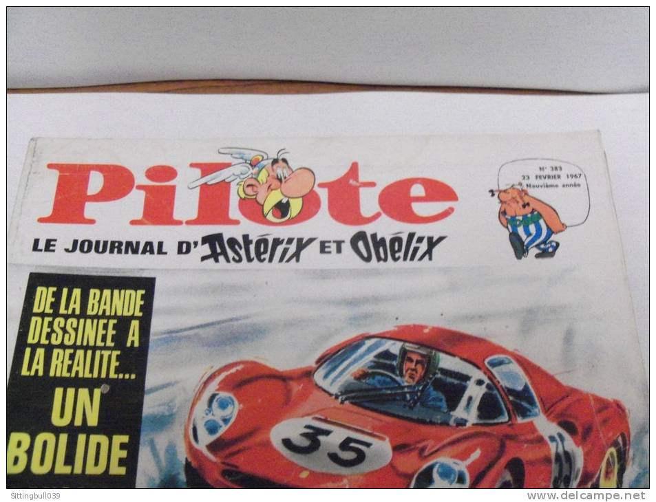 PILOTE, Le Journal D´Astérix Et D´Obélix. 1967. 10 N°s. Correspondance Reliure éditeur N° 35. Avec Pilotoramas. - Pilote