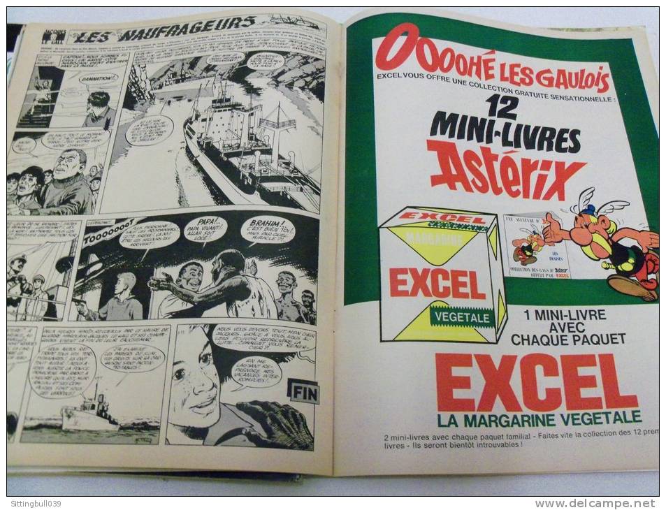 PILOTE, le journal d´Astérix et d´Obélix. 1967. 10 N°s. Correspondance Reliure éditeur N° 35. Avec Pilotoramas.