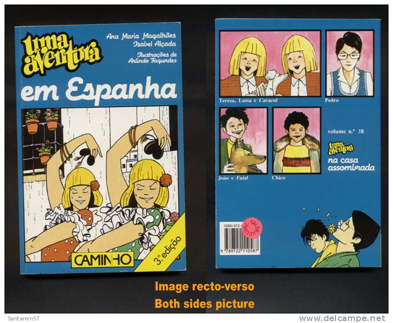Livre Book Livro Uma Aventura Em Espanha 3ème Édition N° 37 Ouvrage En Portugais 1999 CAMINHO - Giovani