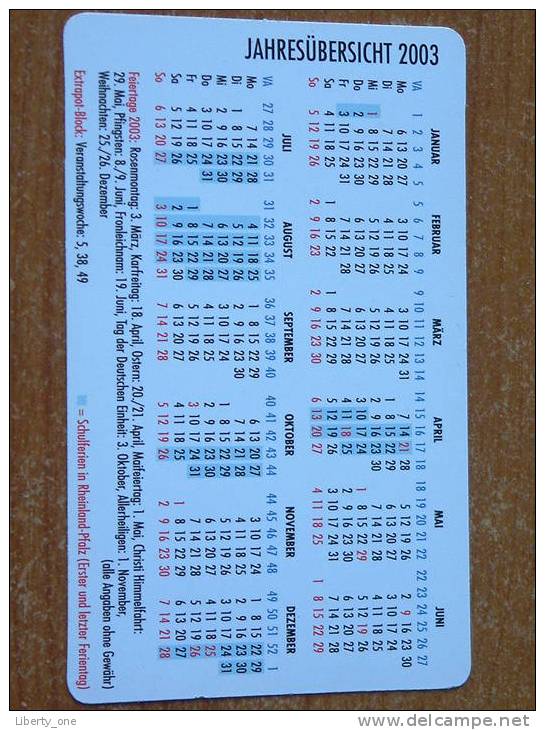 Duitse LOTTO / 2003 ! - Petit Format : 2001-...