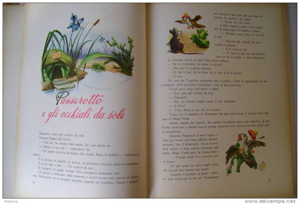 PEM/2 Lina Carpanini STORIE DI ANIMALI Fabbri Ed.anni '50/Illustrazioni Di V.Livraghi - Antiguos
