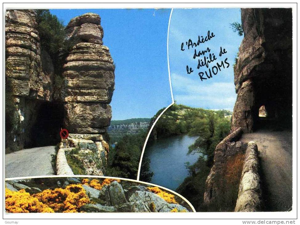 L'ARDECHE DANS LE DEFILE DE RUOMS Multivues - Ruoms