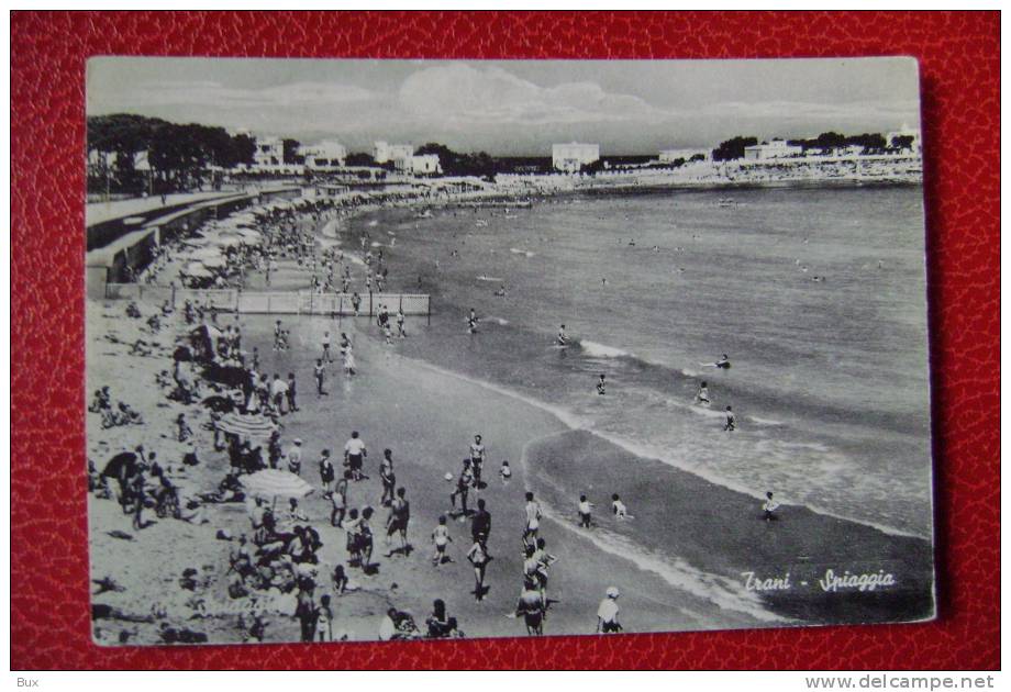 TRANI       PUGLIA  BARI  NON VIAGGIATA  COME DA FOTO IMMAGINE OPCA - Trani