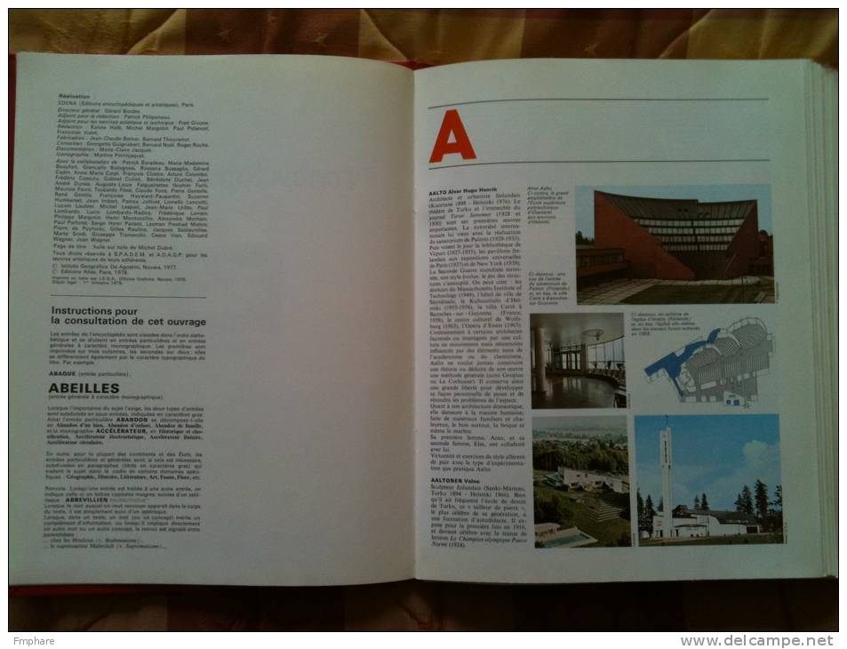 ENCYCLOPEDIE AZ Editions Atlas / 15 VOLUMES COMPLETS Parfait état Edition 1978 - Encyclopaedia