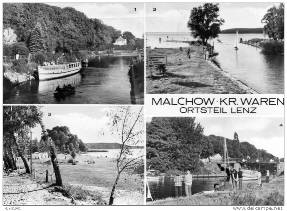 Malchow, Kr. Waren, Ortsteil Lenz, 1983 - Waren (Mueritz)