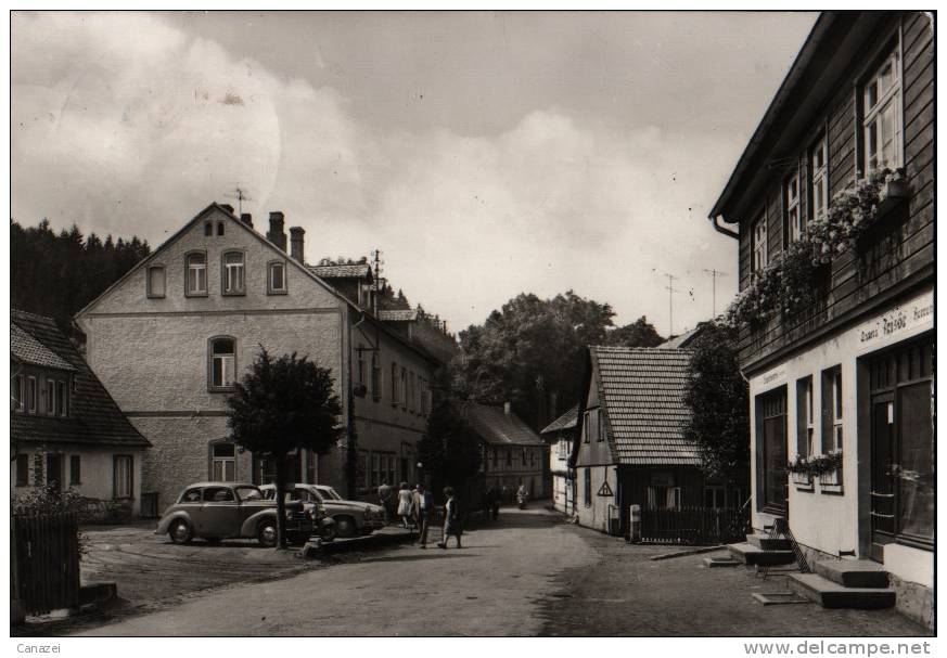 AK Altenbrak/Harz, HO-Hotel Bodeheim, Hütteplatz, 1977 - Altenbrak