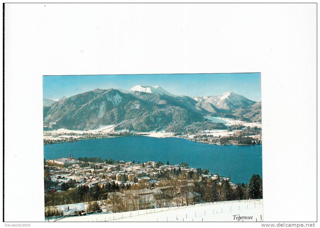 B54020 Tagernsee Mit Hirschberg Und Kampen  Used Perfect Shape - Tegernsee