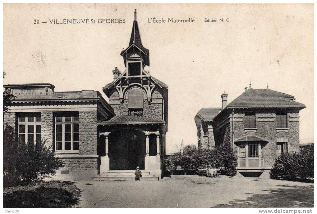 DPT 94 Villeneuve Saint-Georges L'école Maternelle - Villeneuve Saint Georges