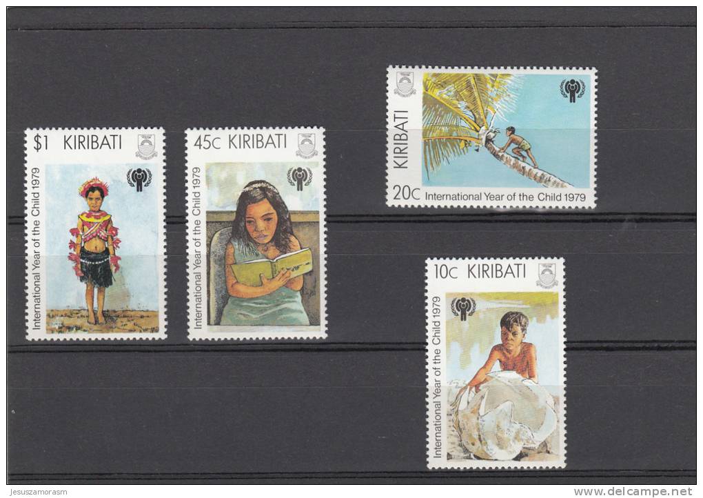 Kiribati Nº 21 Al 24 - Kiribati (1979-...)