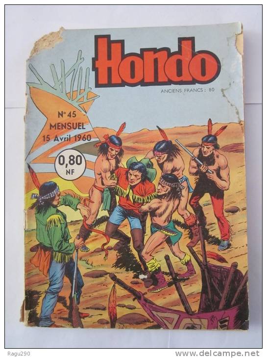 BD  - HONDO N° 45 Du 15 Avril 1960 - éditions  LUG  - Petit Format - - Hondo