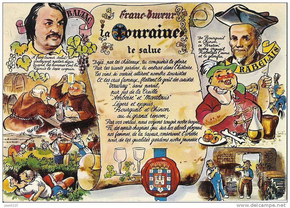 Franc Buveur, La Touraine Te Salue ..... - Other