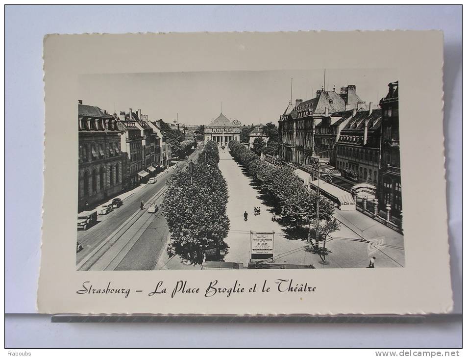 (67) - STRASBOURG - LA PLACE BROGLIE ET LE THEATRE - Otros & Sin Clasificación