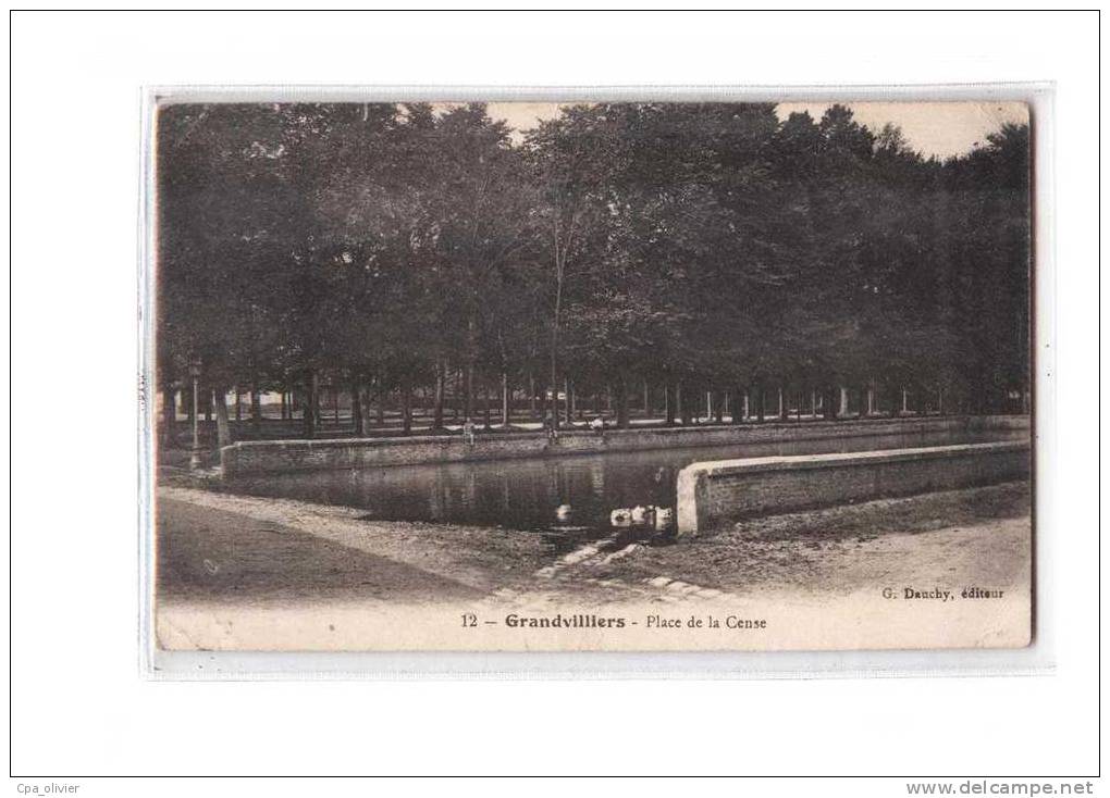 60 GRANDVILLIERS Place De La Cense, Ed Dauchy 12, 1918 - Grandvilliers