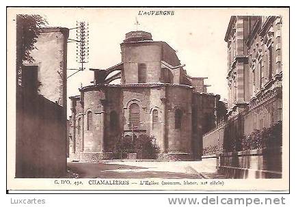 492. CHAMALIERES. L' EGLISE. - Autres & Non Classés