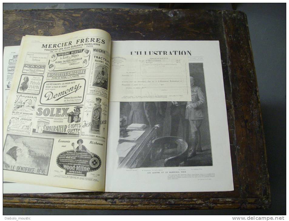 1919 N° 3969 L'histoire Des CHARS D'ASSAUT ; Armée ROUGE ; Les RENTRANTS ; USA ; Assassin VILLAIN Aux Assises (JAURES) - L'Illustration