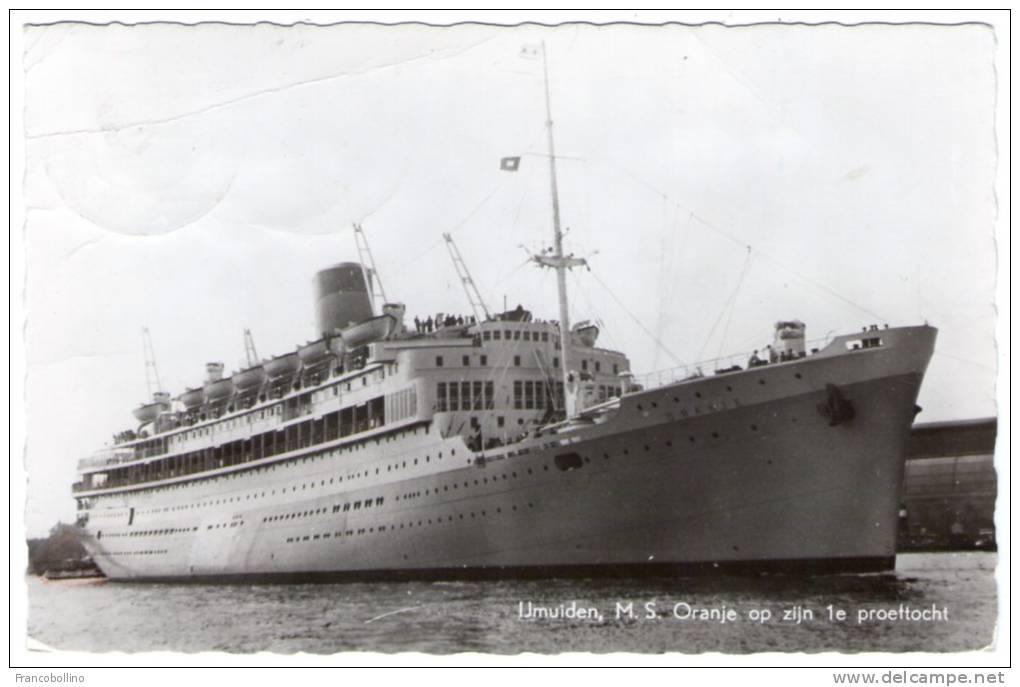 IJMUIDEN-M.S.ORANJE / SHIP - Dampfer