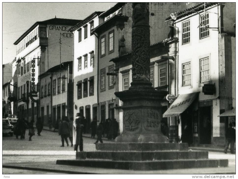 REAL PHOTO POSTCARD BRAGANÇA  PORTUGAL CARTE POSTALE CARS - Bragança