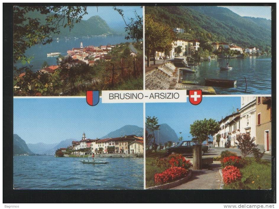 BRUSINO ARSIZIO Postcard SWITZERLAND - Brusino Arsizio