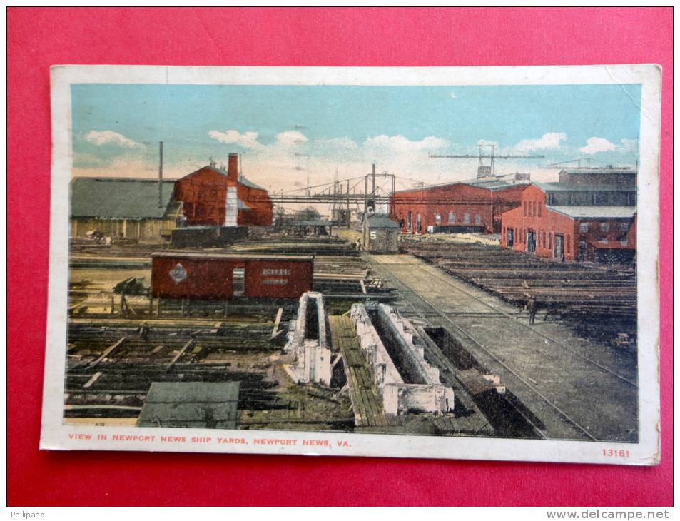 Virginia > Newport News  Ship Yards  1920 Cancel----   --  Ref 407 - Newport News