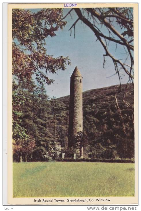 CPM D' IRELAND - WICKLOW - IRISH ROUND TOWER - GLENDALOUGH - Wicklow
