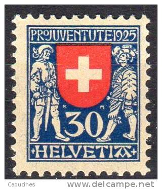 SUISSE - 1924: "Armoiries Des Cantons" - N° 217* - Unused Stamps