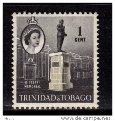 Trinidad And Tobago MH 1960, 1c Memorial - Trinidad & Tobago (...-1961)