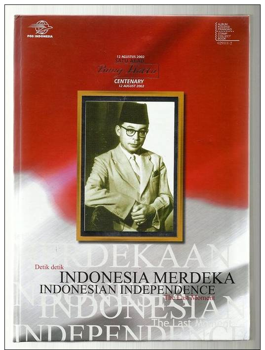 Indonesia: Presentation Pack ´100 Years Bung Hatta´ - 2002 - Indonesien