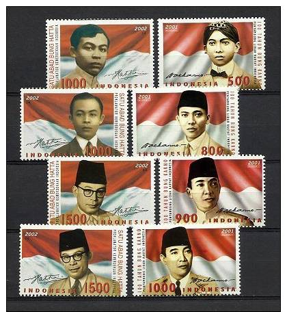 Indonesia: Presentation Pack ´100 Years Bung Hatta´ - 2002 - Indonesien