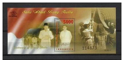 Indonesia: Presentation Pack ´100 Years Bung Hatta´ - 2002 - Indonesien