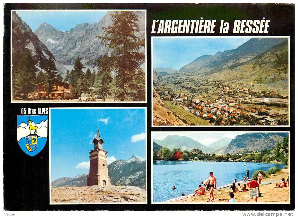 Hautes-Alpes : Réf : B -12-361 :   Vue Multiple - L'Argentiere La Besse