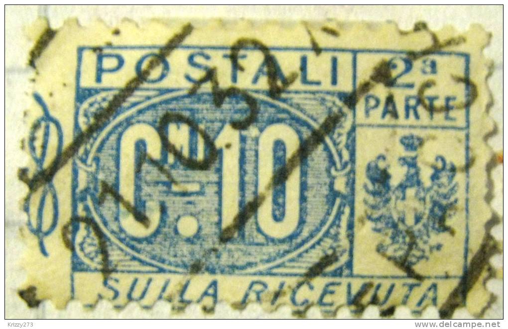 Italy 1914 Parcel Post 10c - Used - Colis-postaux