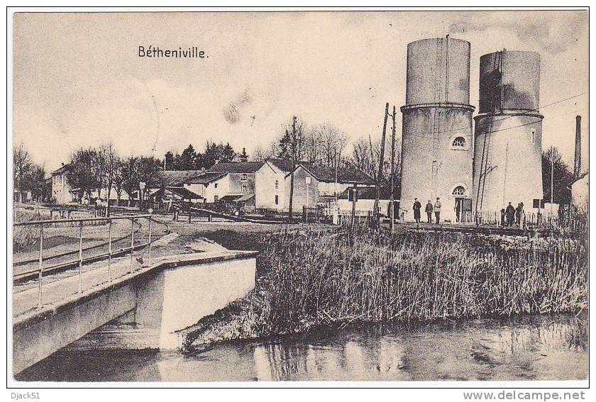 Bétheniville - Carte Allemande - 1915 (Animation) - Bétheniville